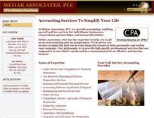 Tablet Screenshot of meharcpa.com